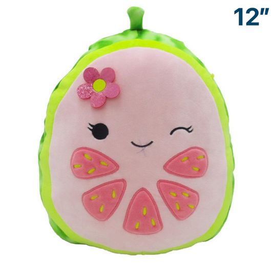 Guava ~ 12" inch Fruit & Vegetable Squad Squishmallow ~ PRE-ORDER ~ Limit 2 Per Customer