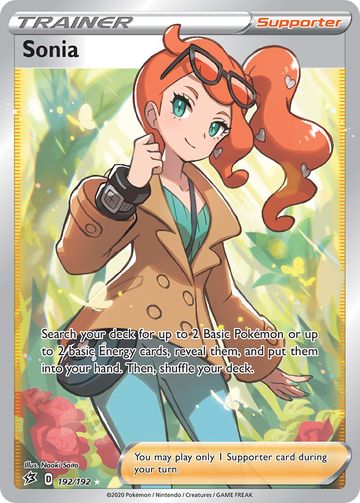 Sonia 192/192 Rare Ultra | Rebel Clash | Pokemon Card