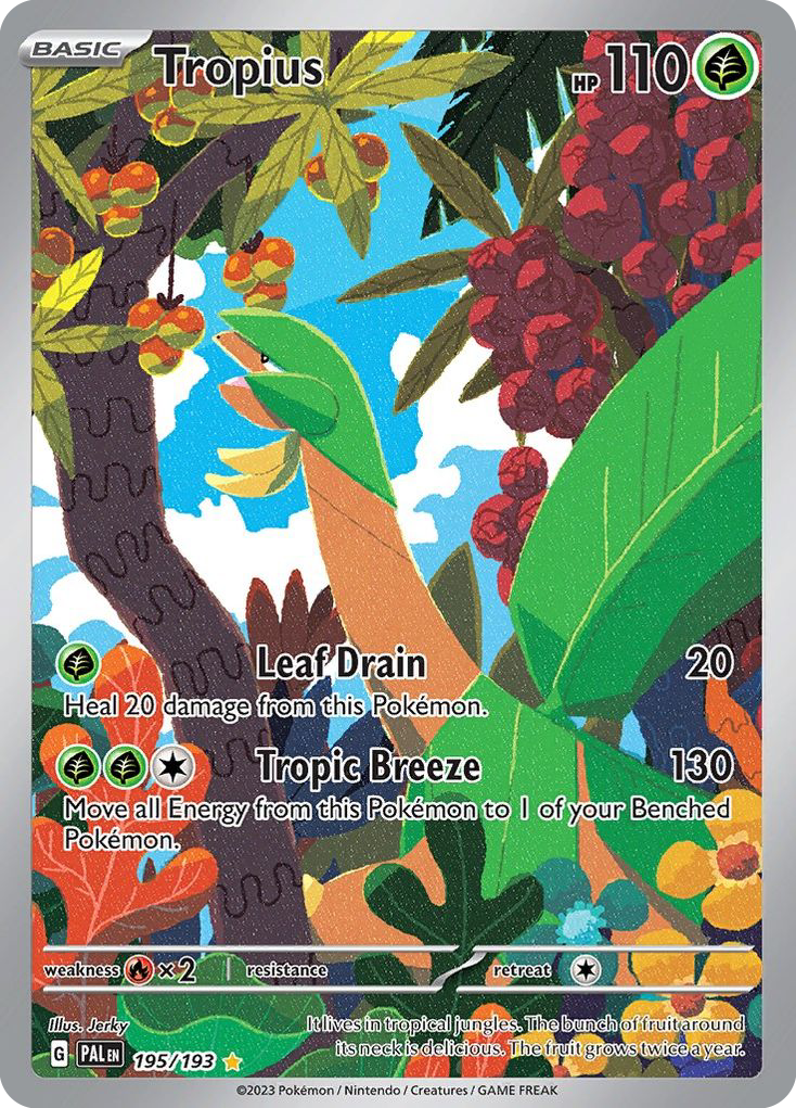 Tropius 195/193 Illustration Rare | Paldea Evolved | Pokemon Card