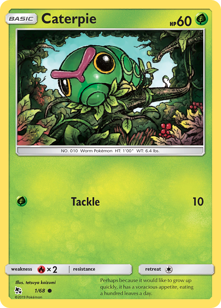 Buy Caterpie Common | Hidden Fates