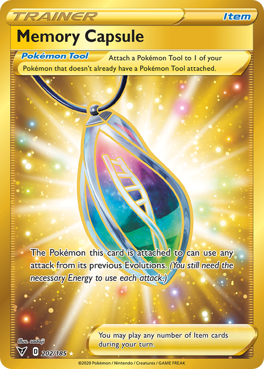 Memory Capsule 202/185 Rare Secret | Vivid Voltage | Pokemon Card