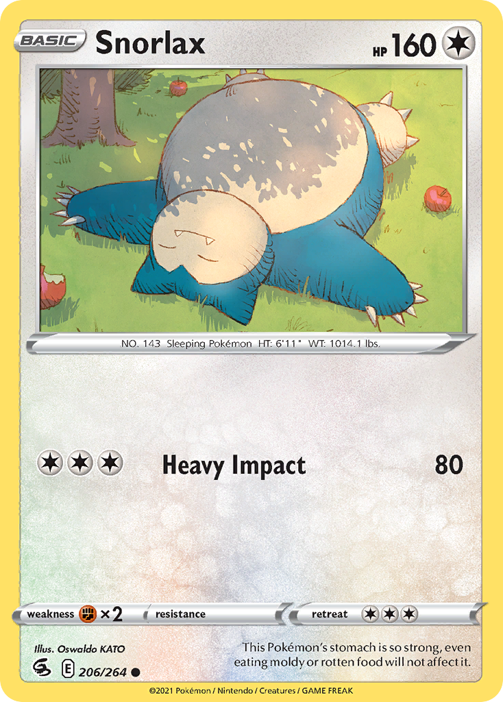 Buy Snorlax Common | Fusion Strike
