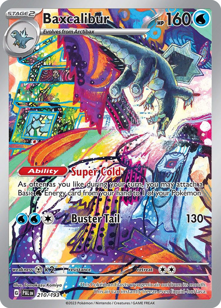 Baxcalibur 210/193 Illustration Rare | Paldea Evolved | Pokemon Card