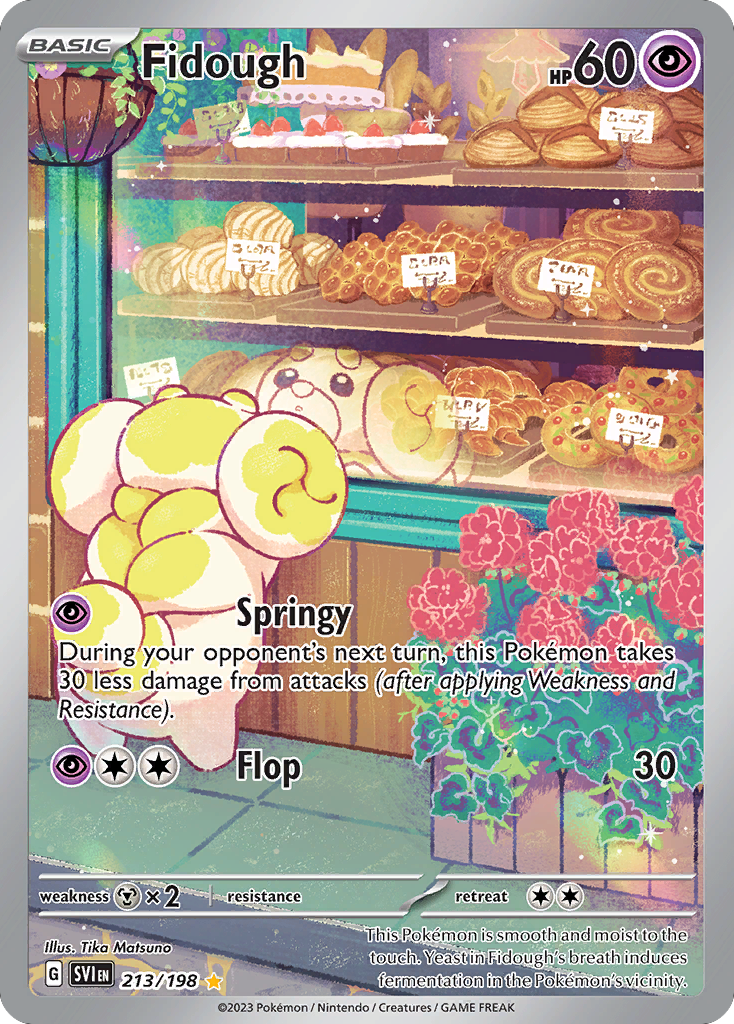 Fidough 213/198 Illustration Rare | Scarlet & Violet | Pokemon Card