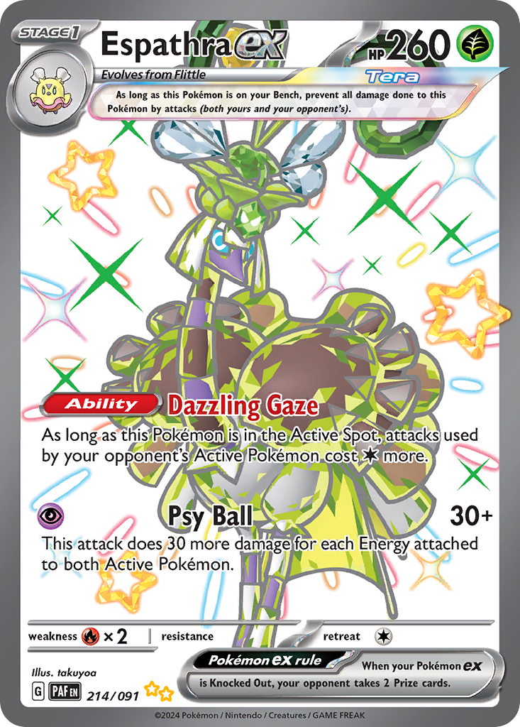 Carta Pokémon Xatu 026/091 Holo Rare - Edición Paldean Fates, Coleccionable