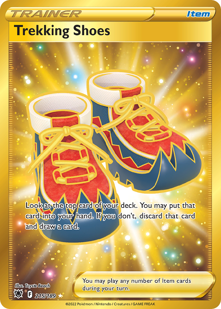 Trekking Shoes 215/189 Rare Secret | Astral Radiance | Pokemon Card