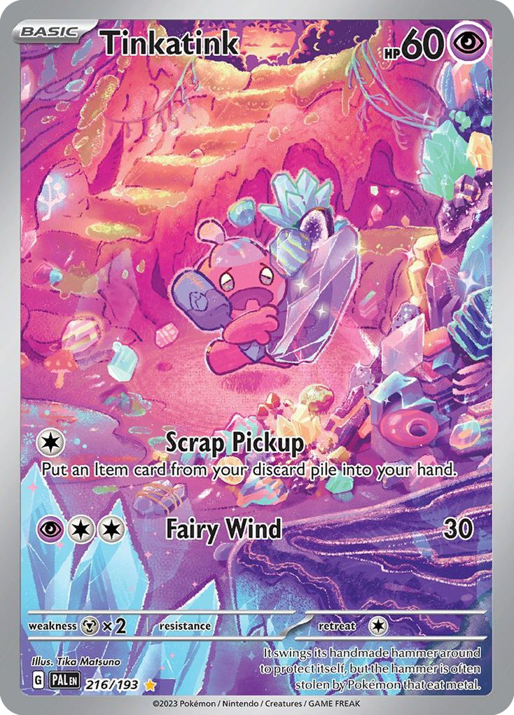 Tinkatink 216/193 Illustration Rare | Paldea Evolved | Pokemon Card