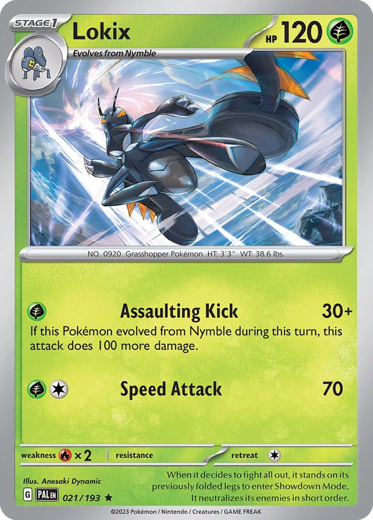 Buy Lokix Rare | Paldea Evolved | Pokemon Card Australia