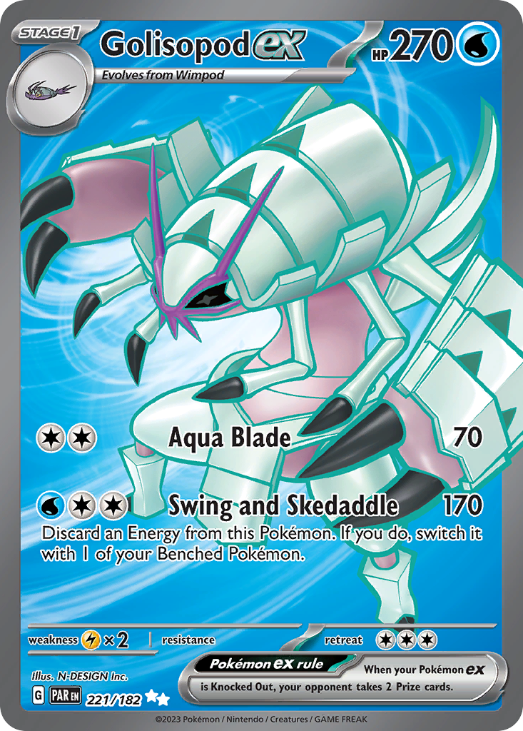 Buy Golisopod ex | Paradox Rift | Pokemon Card Australia Brickheads Collectables Buy Golisopod ex | Paradox Rift | Pokemon Card Australia Brickheads Collectables