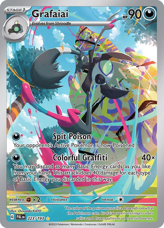 Grafaiai 223/193 Illustration Rare | Paldea Evolved | Pokemon Card