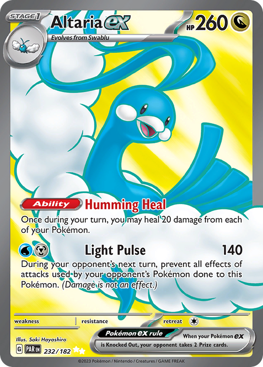 Altaria ex 232/182 Ultra Rare | Paradox Rift | Pokemon Card