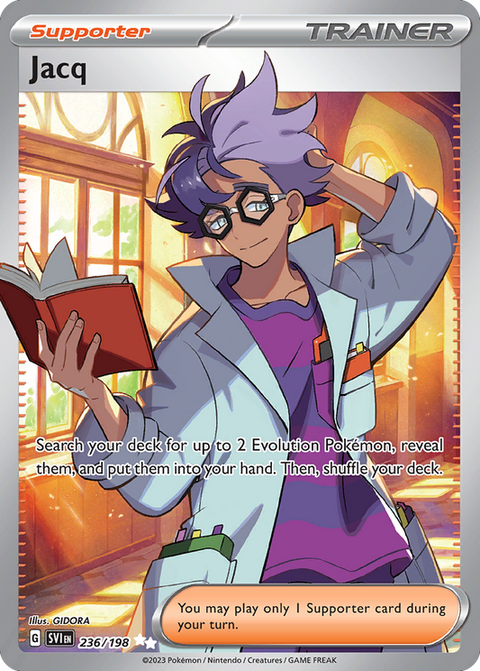 Jacq 236/198 Ultra Rare | Scarlet & Violet | Pokemon Card