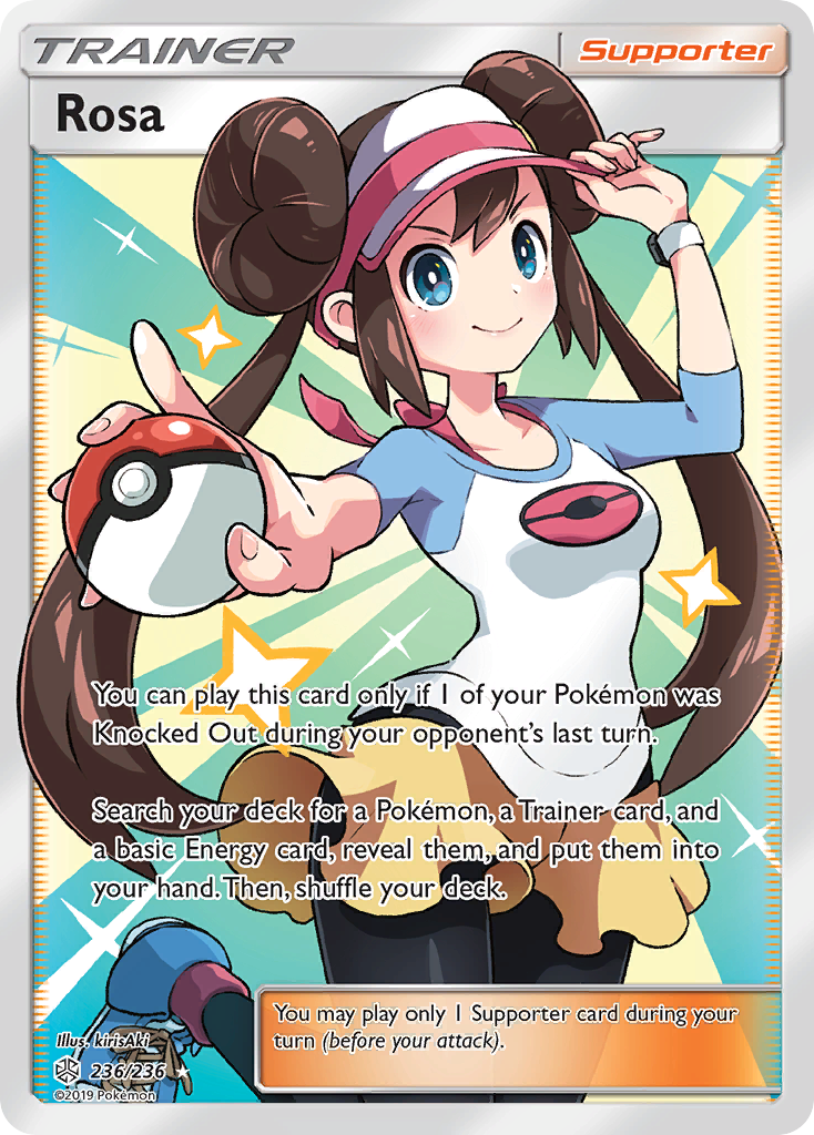 Rosa 236/236 Rare Ultra | Cosmic Eclipse | Pokemon Card