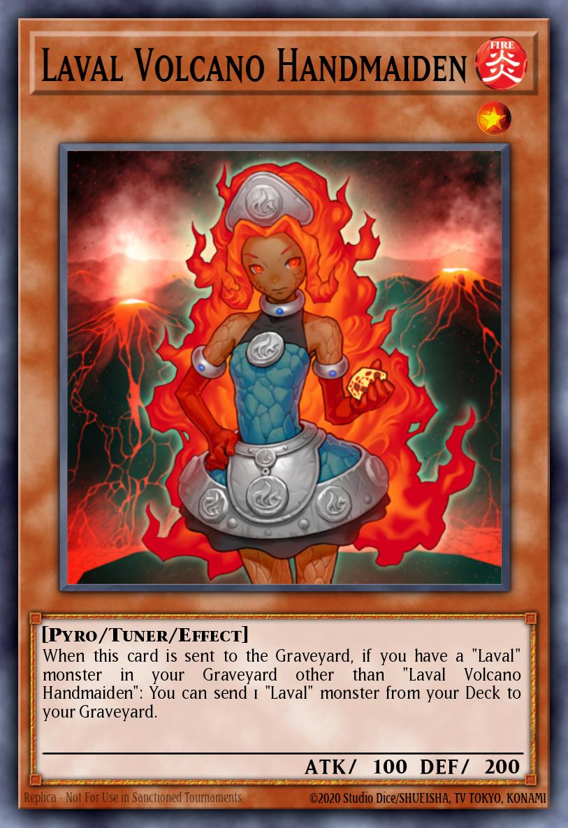 Laval Volcano Handmaiden - GFTP-EN046 Ultra Rare