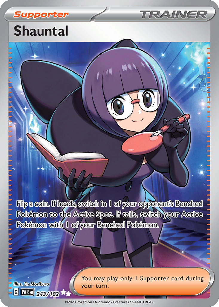 Shauntal 243/182 Ultra Rare | Paradox Rift | Pokemon Card