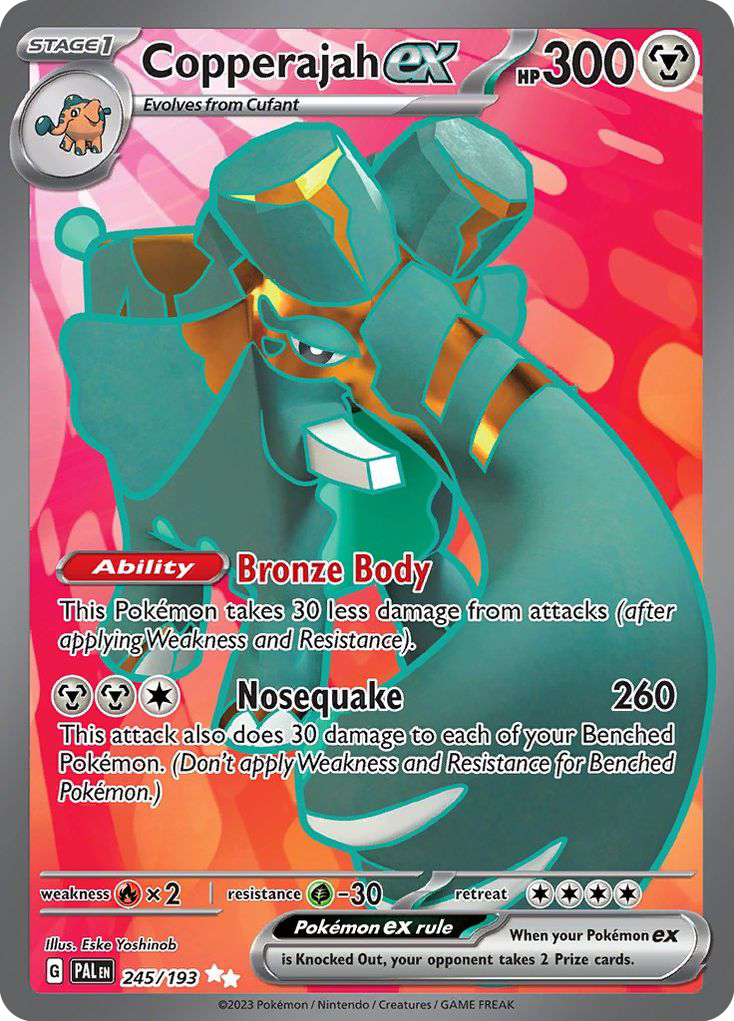 Copperajah ex 245/193 Ultra Rare | Paldea Evolved | Pokemon Card