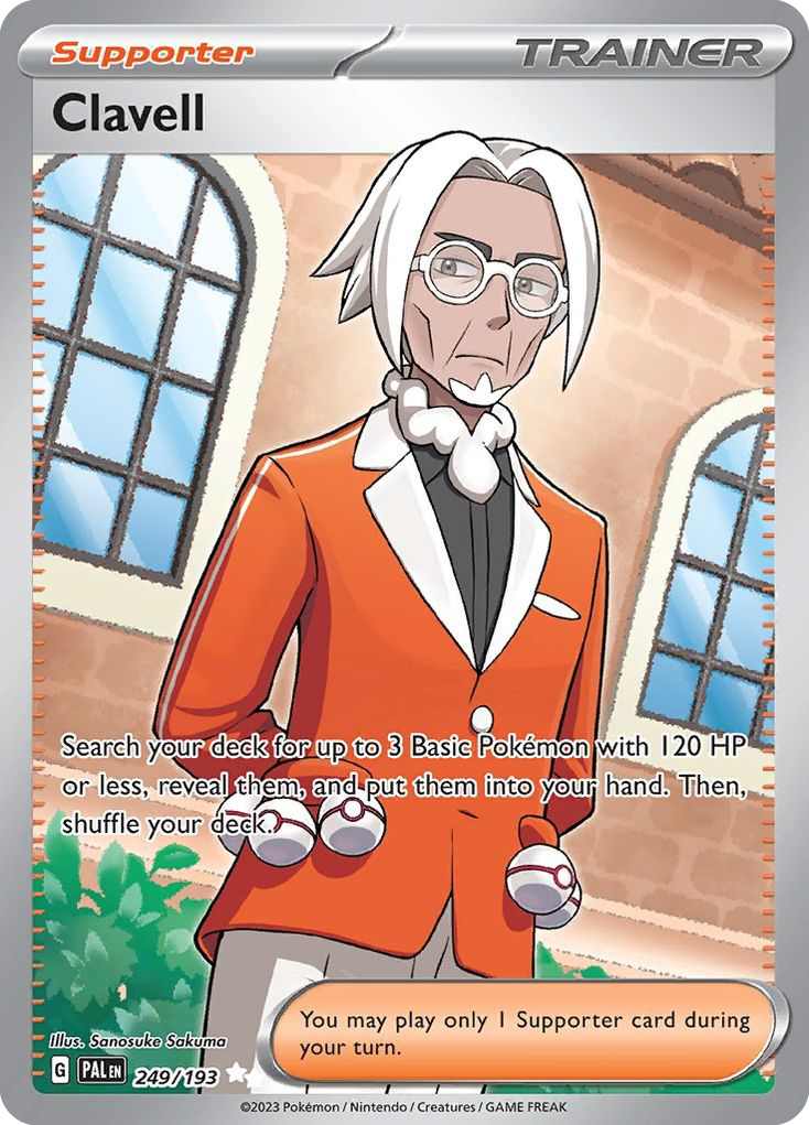 Clavell 249/193 Ultra Rare | Paldea Evolved | Pokemon Card