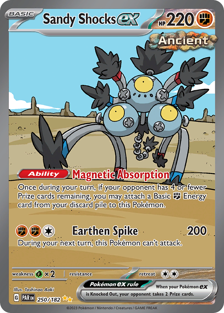 Sandy Shocks ex 250/182 Special Illustration Rare | Paradox Rift | Pokemon Card