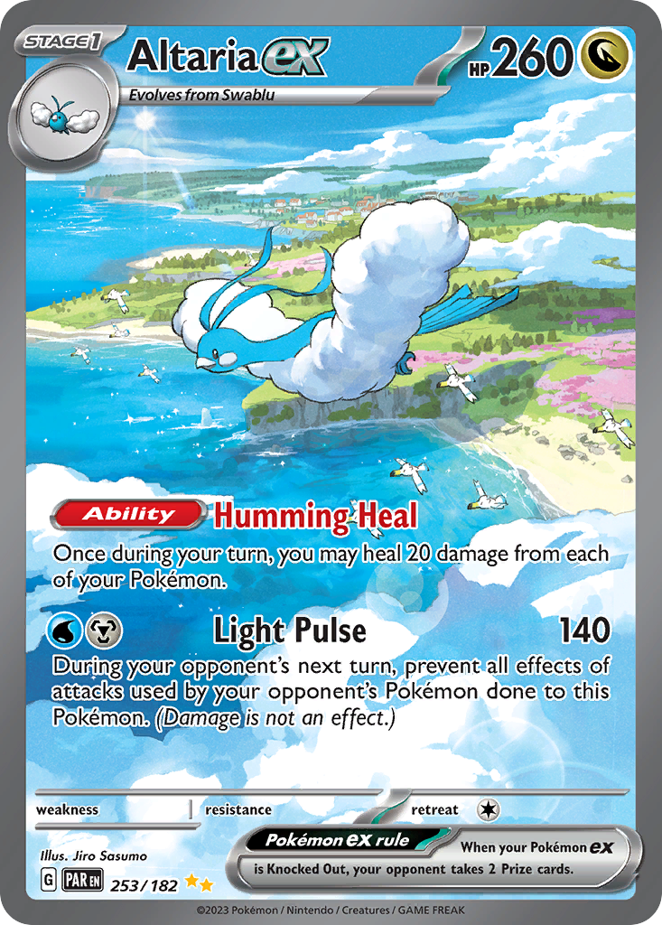 Altaria ex 253/182 Special Illustration Rare | Paradox Rift | Pokemon Card