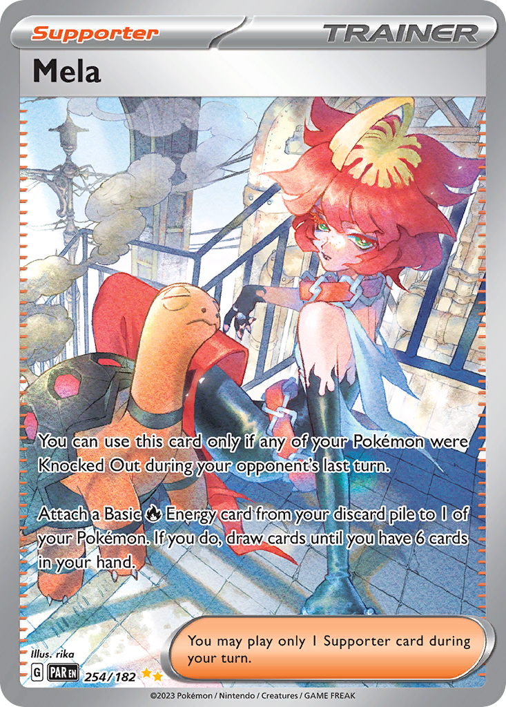 Mela 254/182 Special Illustration Rare | Paradox Rift | Pokemon Card