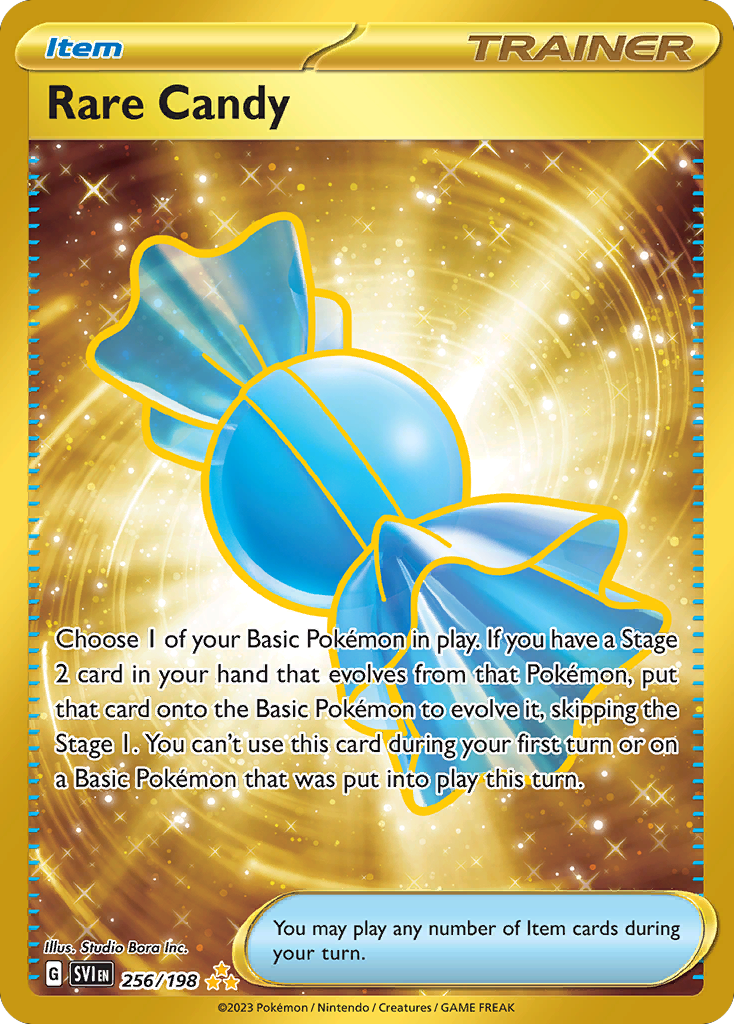 Rare Candy 256/198 Hyper Rare | Scarlet & Violet | Pokemon Card