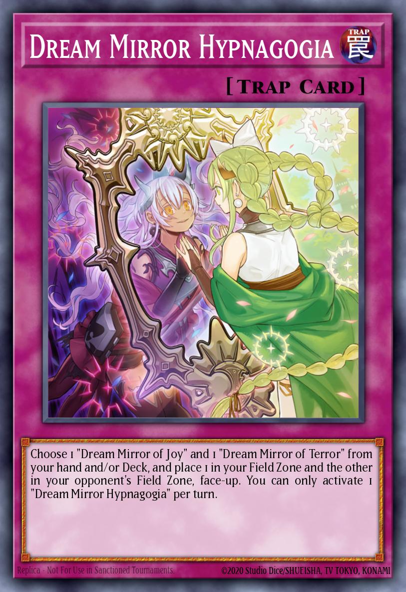 yugioh card mirror Dream Hypnagogia - CHIM-EN090 Super Rare Pack Options:Registeel (Unsearched) The Dark Side of Dimensions Movie Pack: Gold Edition You will receive the Choose your favorite gold/shiny