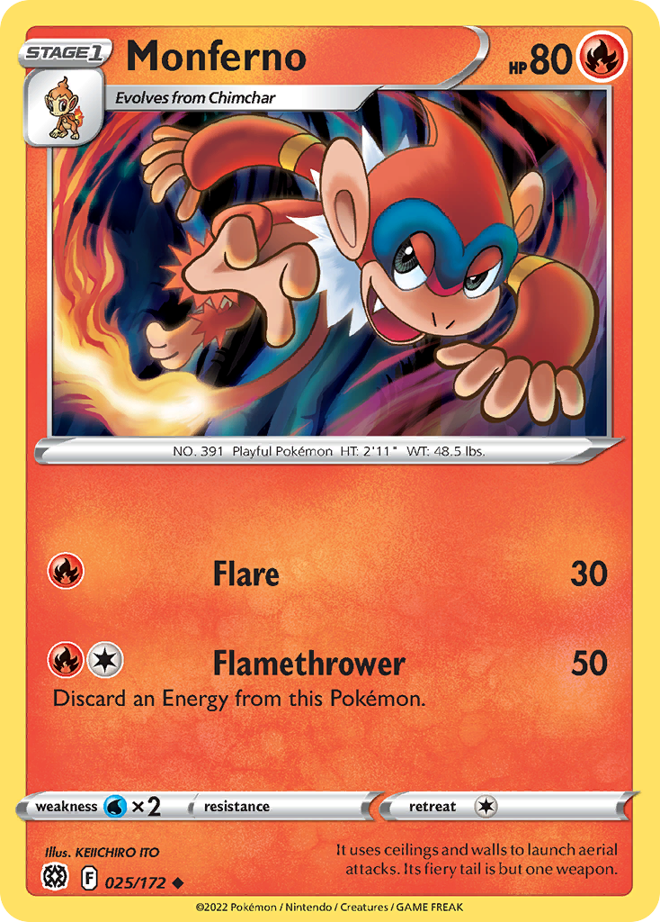 Buy Monferno | Brilliant Stars | Pokemon Card Australia Brickheads Collectables Buy Monferno | Brilliant Stars | Pokemon Card Australia Brickheads Collectables