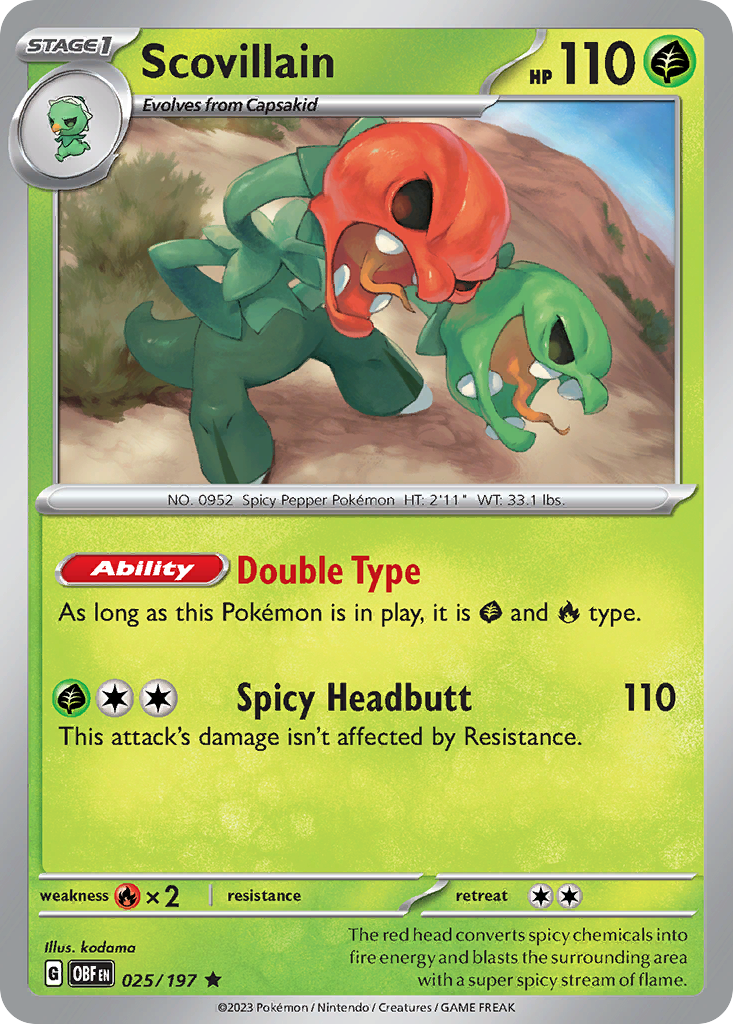 Buy Scovillain | Obsidian Flames | Pokemon Card Australia Brickheads Collectables Buy Scovillain | Obsidian Flames | Pokemon Card Australia Brickheads Collectables