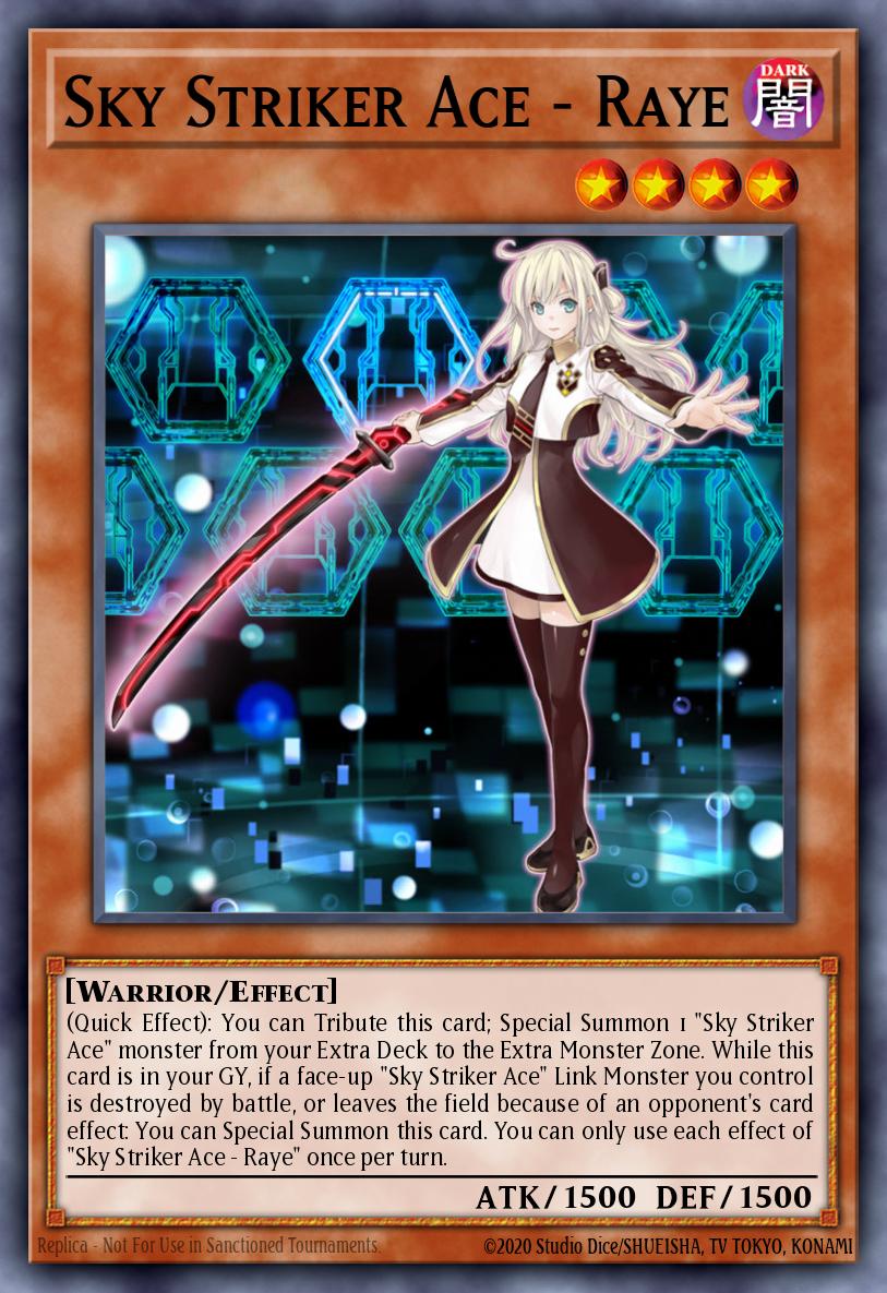 Sky Striker Ace Raye - DASA-EN029 Super Rare