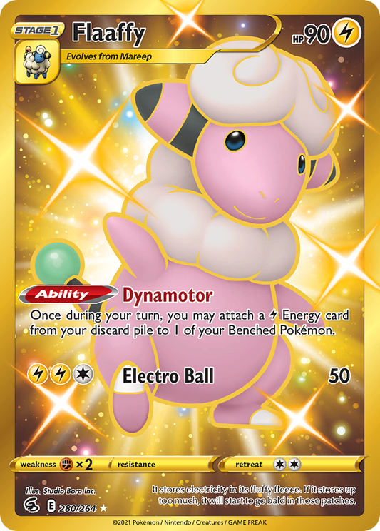 Flaaffy 280/264 Rare Secret | Fusion Strike | Pokemon Card