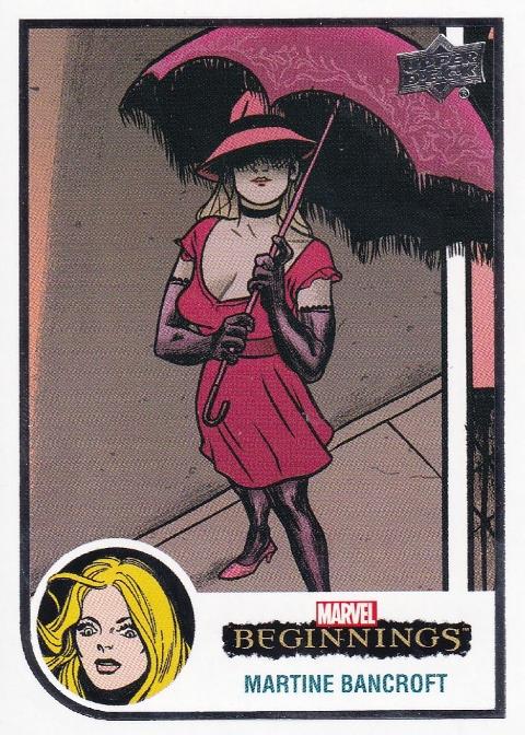 Martine Bancroft #54 | Marvel Beginnings Vol2 S1 | Trading Card