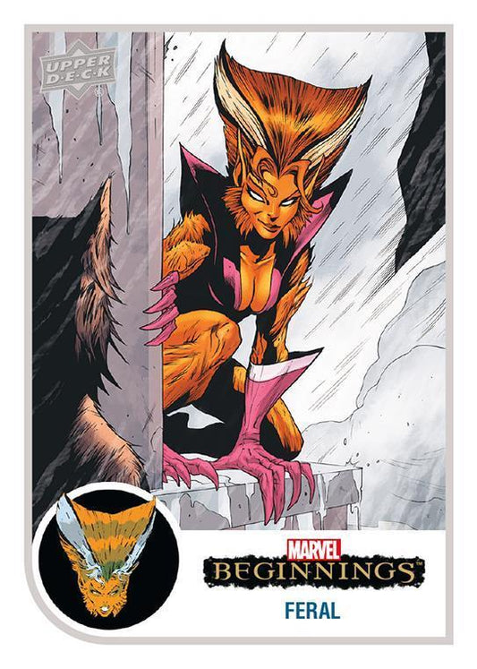 Feral #125 | Marvel Beginnings Vol2 S1 | Trading Card