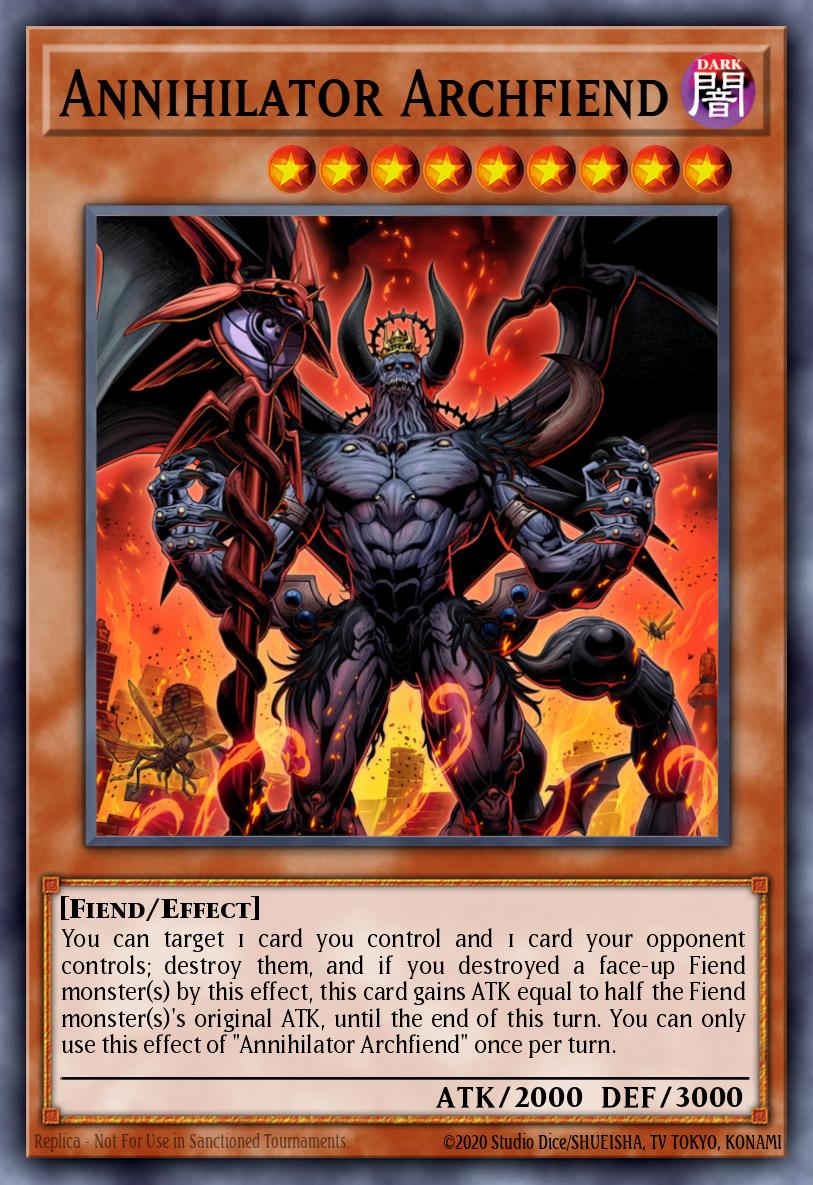 Annihilator Archfiend - IGAS-EN000 Rare