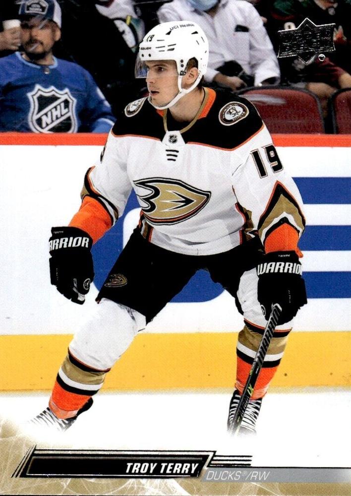Troy Terry #7 Anaheim Ducks | 2022-23 Upper Deck | NHL Trading Card