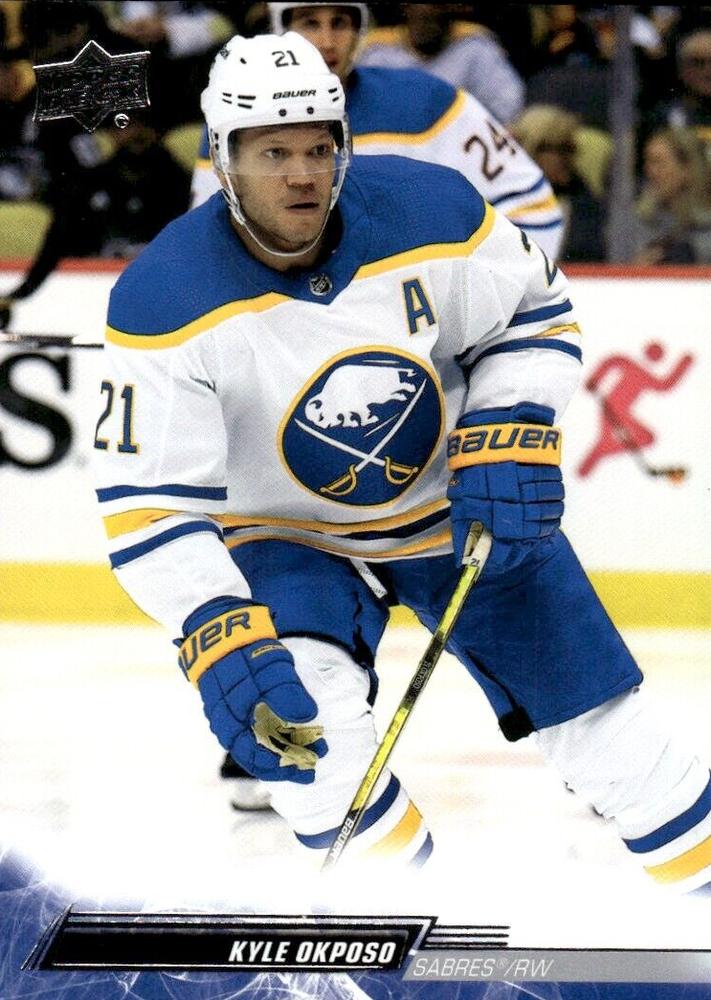 Kyle Okposo #21 Buffalo Sabres | 2022-23 Upper Deck | NHL Trading Card