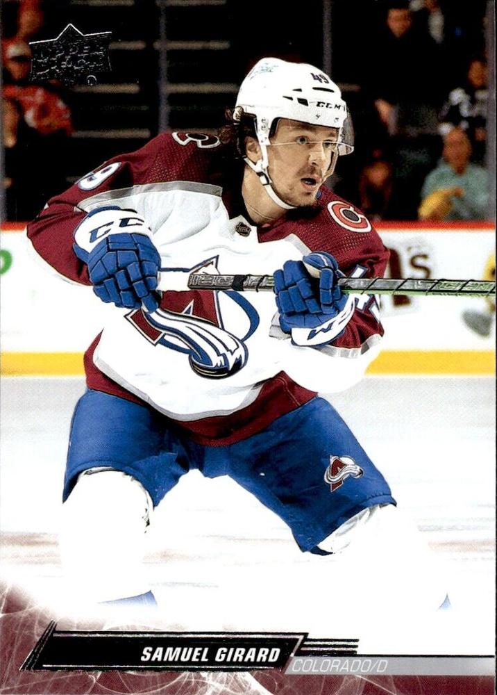 Samuel Girard #46 Colorado Avalanche | 2022-23 Upper Deck | NHL Trading Card