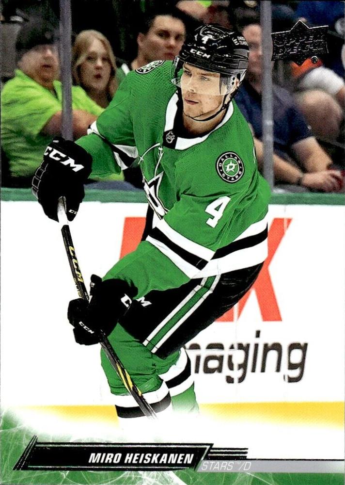 Miro Heiskanen #60 Dallas Stars | 2022-23 Upper Deck | NHL Trading Card