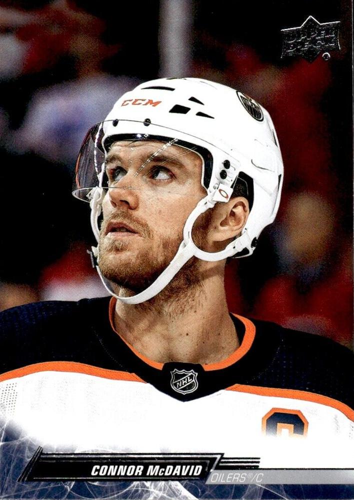 Connor McDavid #70 Edmonton Oilers | 2022-23 Upper Deck | NHL Trading Card