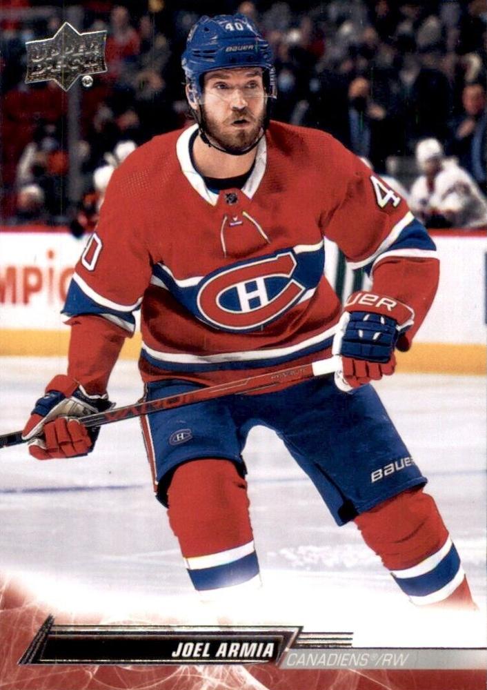 Joel Armia #94 Montreal Canadiens | 2022-23 Upper Deck | NHL Trading Card
