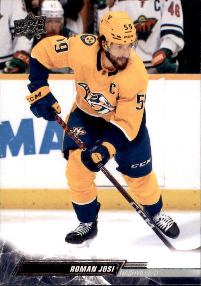 Roman Josi #104 Nashville Predators | 2022-23 Upper Deck | NHL Trading Card