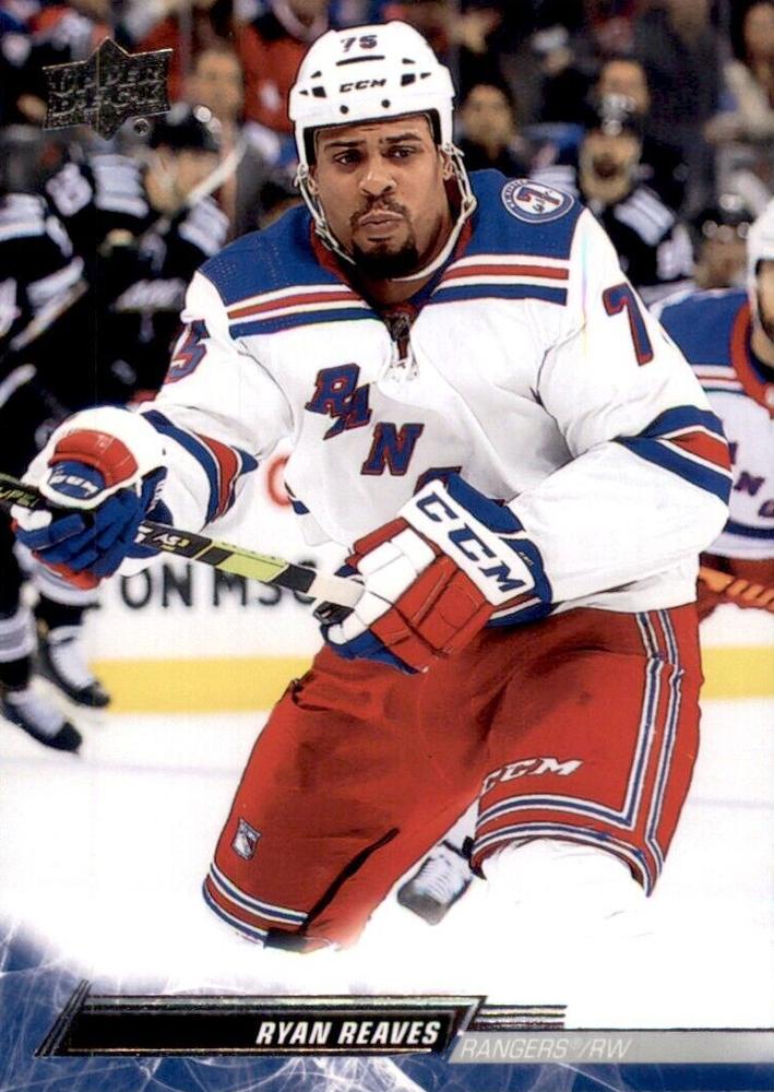 Ryan Reaves #122 New York Rangers | 2022-23 Upper Deck | NHL Trading Card