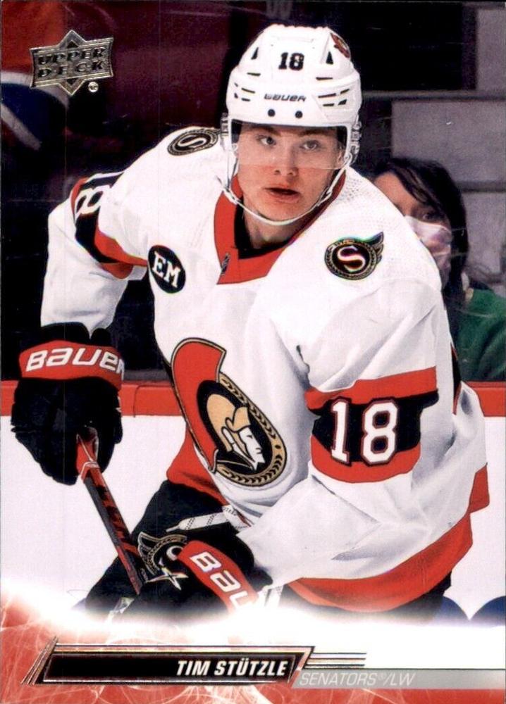 Tim Stutzle #129 Ottawa Senators | 2022-23 Upper Deck | NHL Trading Card