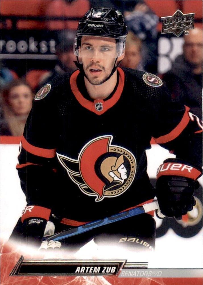 Artem Zub #130 Ottawa Senators | 2022-23 Upper Deck | NHL Trading Card