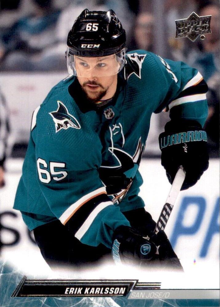 Erik Karlsson #146 San Jose Sharks | 2022-23 Upper Deck | NHL Trading Card