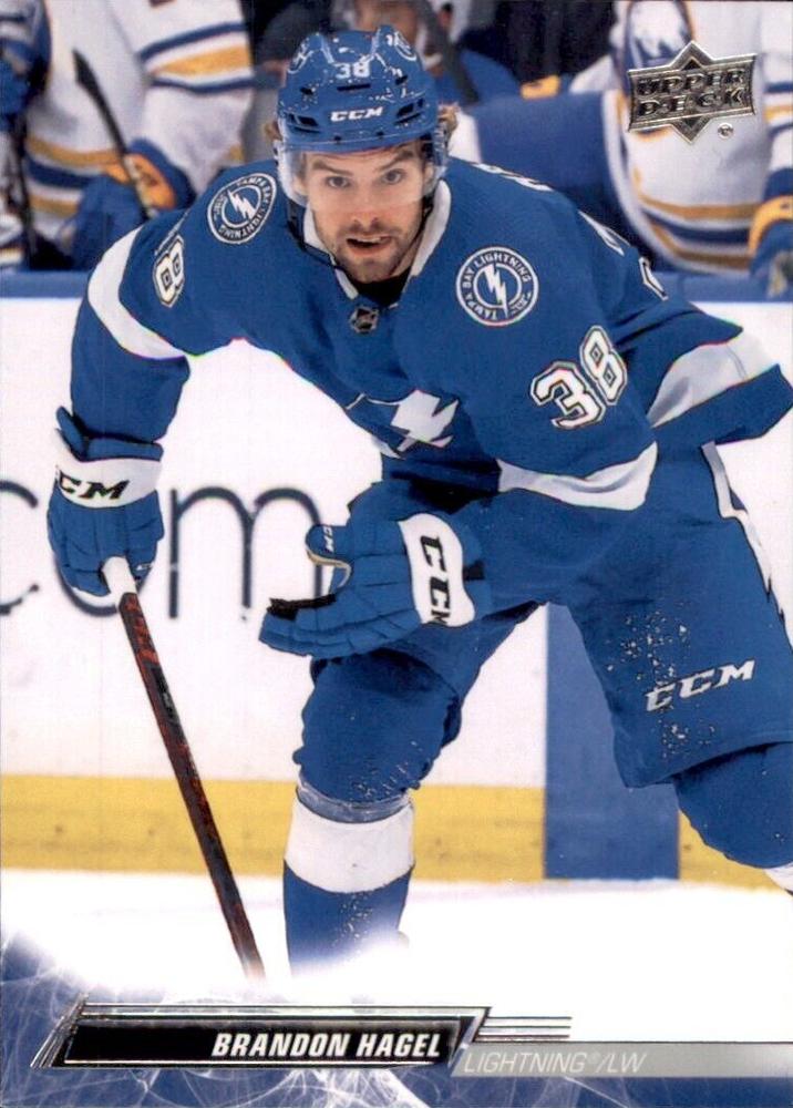 Brandon Hagel #163 Tampa Bay Lightning | 2022-23 Upper Deck | NHL Trading Card