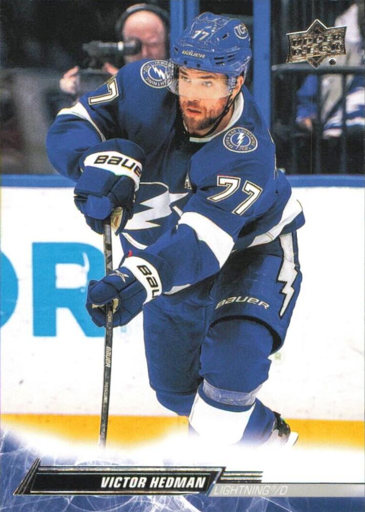 Victor Hedman #164 Tampa Bay Lightning | 2022-23 Upper Deck | NHL Trading Card