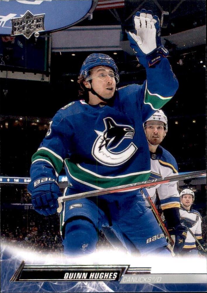 Quinn Hughes #176 Vancouver Canucks | 2022-23 Upper Deck | NHL Trading Card