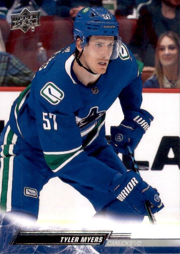 Tyler Myers #178 Vancouver Canucks | 2022-23 Upper Deck | NHL Trading Card
