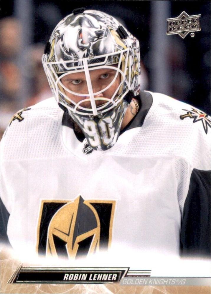 Robin Lehner #183 Vegas Golden Knights | 2022-23 Upper Deck | NHL Trading Card