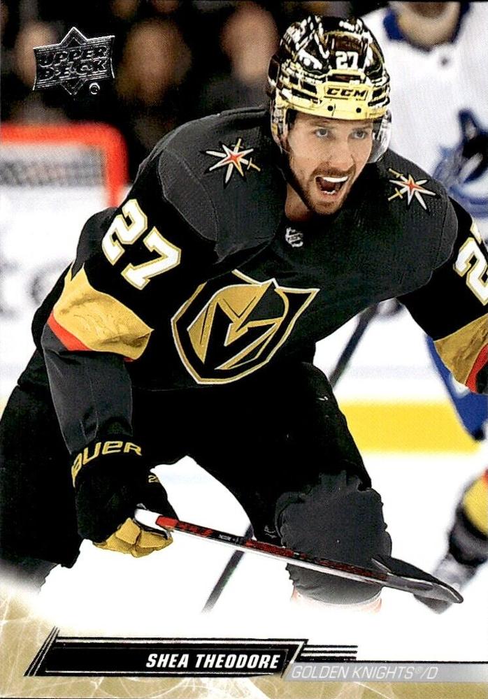 Shea Theodore #186 Vegas Golden Knights | 2022-23 Upper Deck | NHL Trading Card